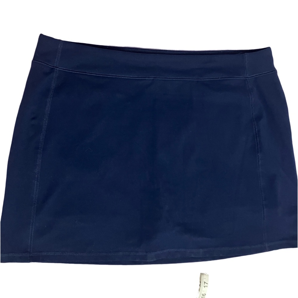 Lands' End Navy Skort